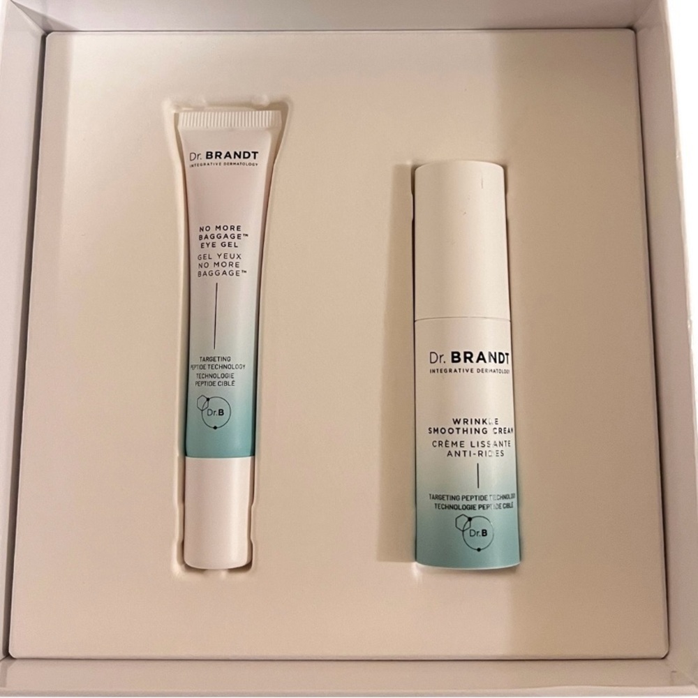 Dr. Brandt Eye Gel and Wrinkle Smoothing Cream Set